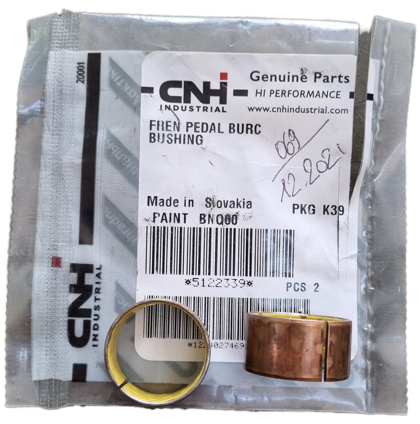5122339 - CNH Bushing 2pcs