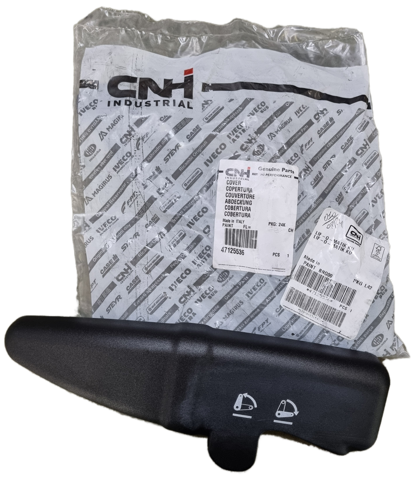 47125536 - CNH lift or matic control cover