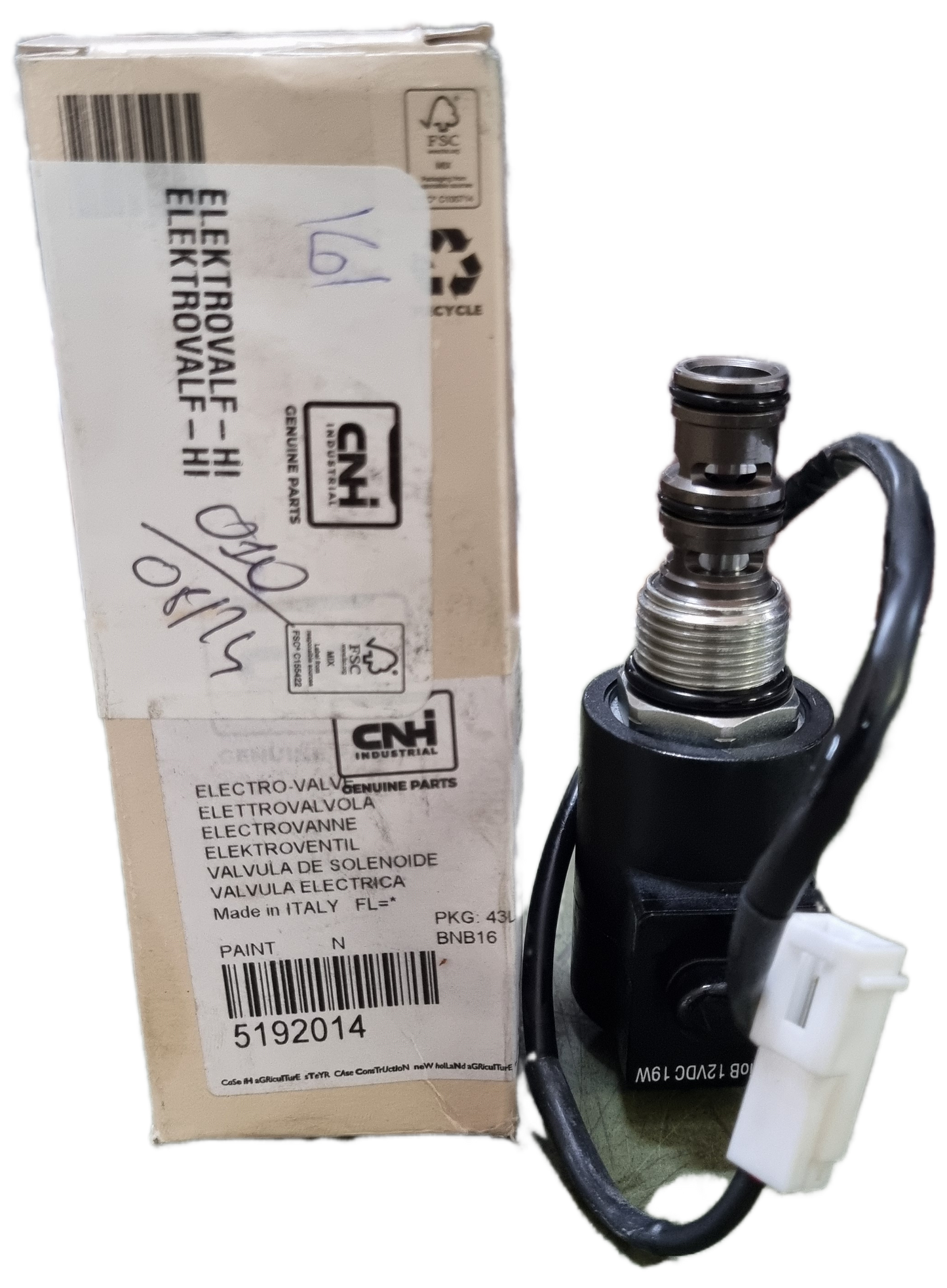 5192014 - CNH 4WD Solenoid Valve